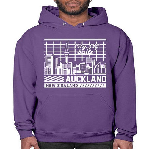Auckland 377# - cities- Hoodie