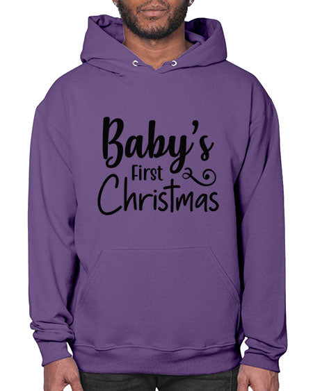Babys First Christmas 277# - baby- Hoodie