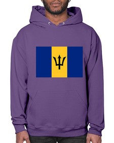 Barbados 410# - world flags- Hoodie