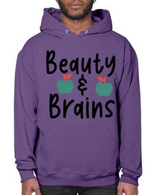 Beauty and Brains 18# - general school- Hoodie