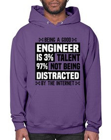 Being a good Style 608# - engineer- Hoodie