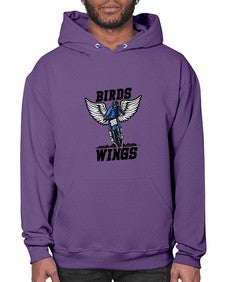 Bird wings 22# - cartoon animals- Hoodie