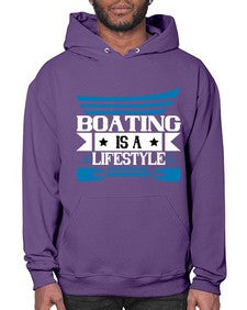 Boating is a lifestyle 52# - boats- Hoodie