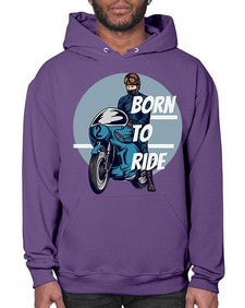 Born to ride 11# - motorcycle- Hoodie