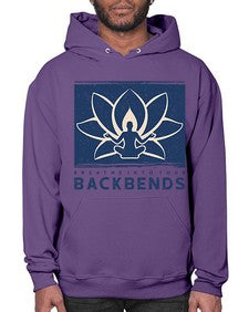 Breathe into Your Backbends 182# - yoga- Hoodie