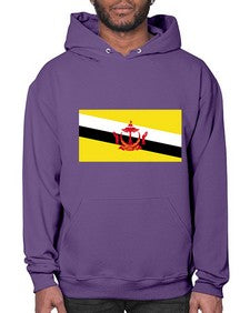 Brunei 503# - world flags- Hoodie