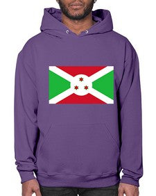Burundi 523# - world flags- Hoodie