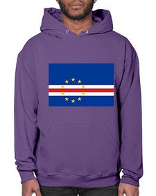Cabo Verde 525# - world flags- Hoodie