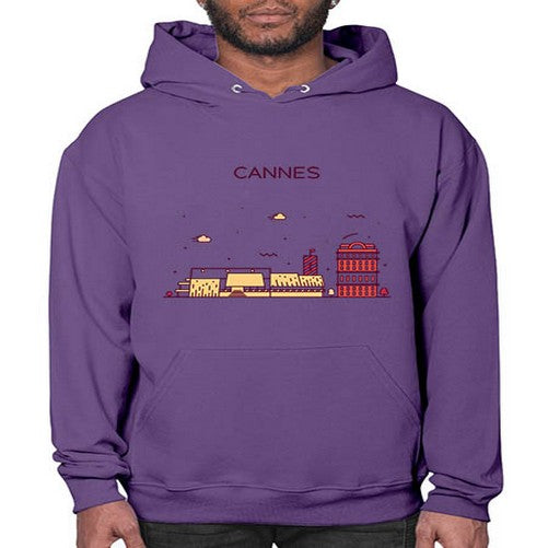 Cannes 545# - cities- Hoodie