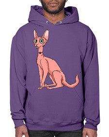 Cat 33# - cartoon animals- Hoodie