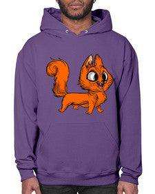 Cat 39# - cartoon animals- Hoodie