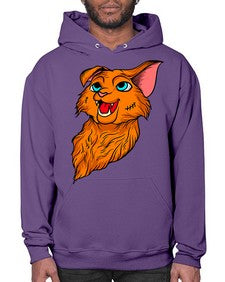 Cat 51# - cartoon animals- Hoodie