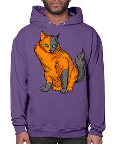 Cat 54# - cartoon animals- Hoodie