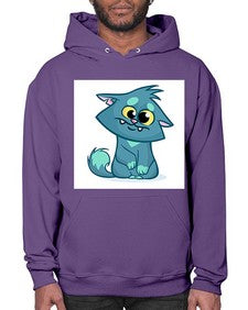 Cat 64# - cartoon animals- Hoodie