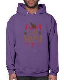 Cat Mom Style 6# - cats- Hoodie