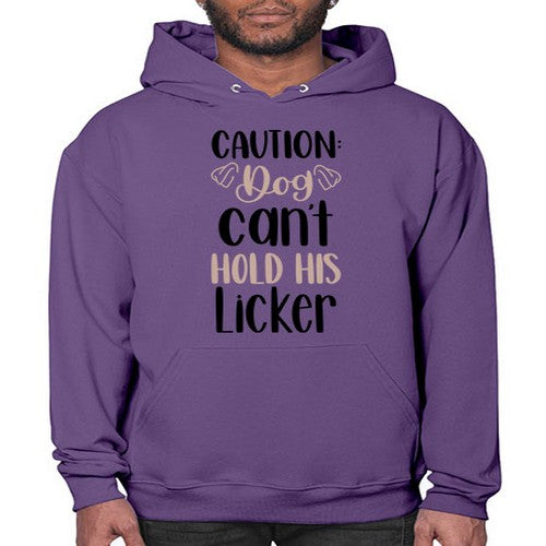 Caution Dog Cant Hold Style 31# - dogs- Hoodie