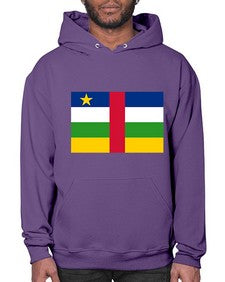 Central African Republic 551# - world flags- Hoodie