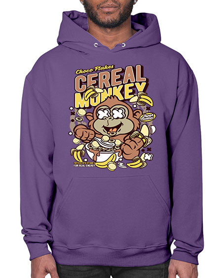 Cereal Monkey - monkey- Hoodie