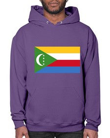 Comoros 612# - world flags- Hoodie
