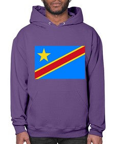 Congo Democratic Republic of the 613# - world flags- Hoodie