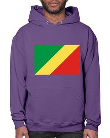 Congo Republic of the 614# - world flags- Hoodie