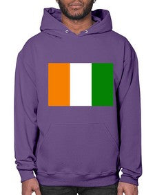 Cote dIvoire 632# - world flags- Hoodie