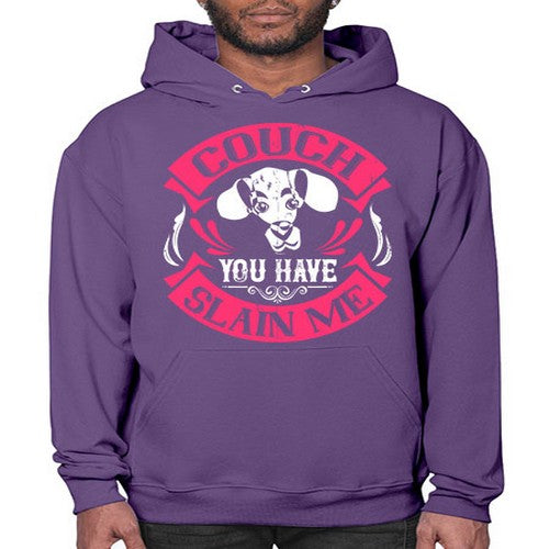 Couch You Have Slain Me Style 3# - dogs- Hoodie