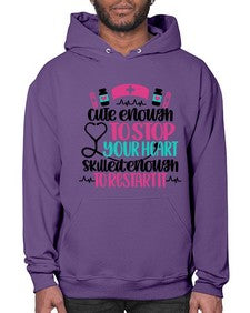 Cute Enough To Stop You Style Style 687# - nurse- Hoodie