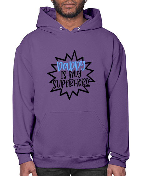 Daddy Is My Superhero Style 295# - baby- Hoodie