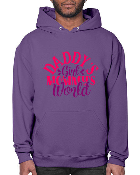 Daddys Girl Mommys World Style 68# - baby- Hoodie