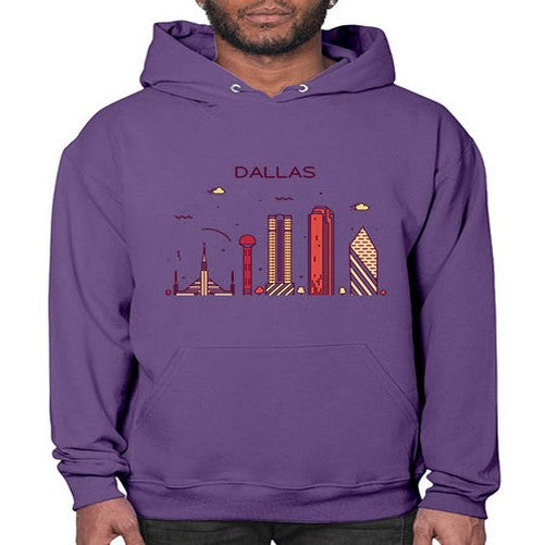 Dallas 646# - cities- Hoodie