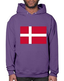 Denmark 657# - world flags- Hoodie