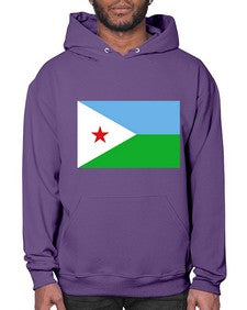 Djibouti 670# - world flags- Hoodie