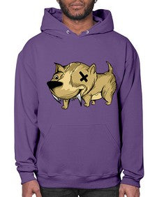 Dog 104# - cartoon animals- Hoodie