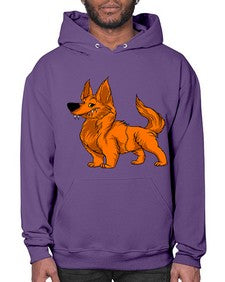 Dog 110# - cartoon animals- Hoodie