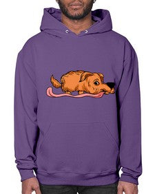 Dog 89# - cartoon animals- Hoodie