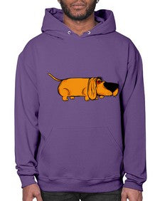 Dog 93# - cartoon animals- Hoodie