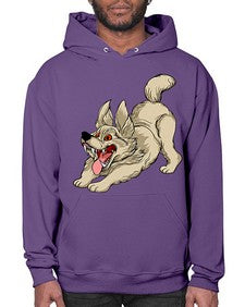 Dog 96# - cartoon animals- Hoodie