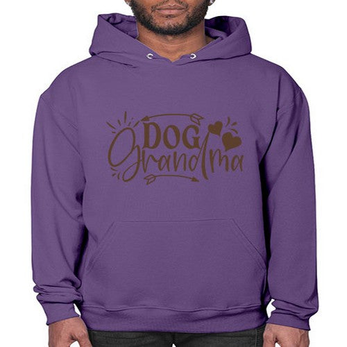 Dog Grandma Style 101# - dogs- Hoodie