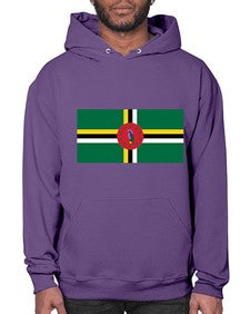 Dominica 675# - world flags- Hoodie