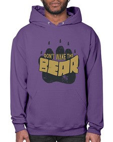 Dont wake the bear 4# - cartoon animals- Hoodie