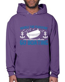 Double the Pleasure Go Boating 15# - boats- Hoodie