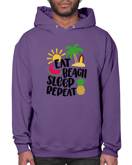 Eat Beach Sleep Repeat Style 47# - summer- Hoodie