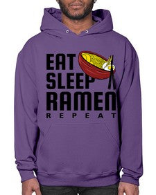 Eat Sleep Ramen Repeat 942# - Ramen- Hoodie