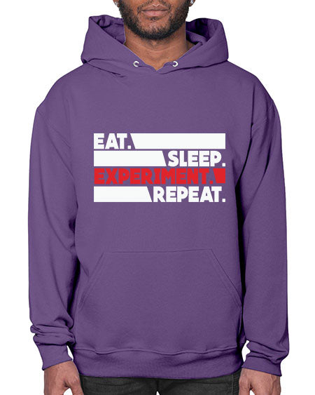 EatSleepExperimentRepeatScientistSkinite Scientist Skinite 274# - general science- Hoodie