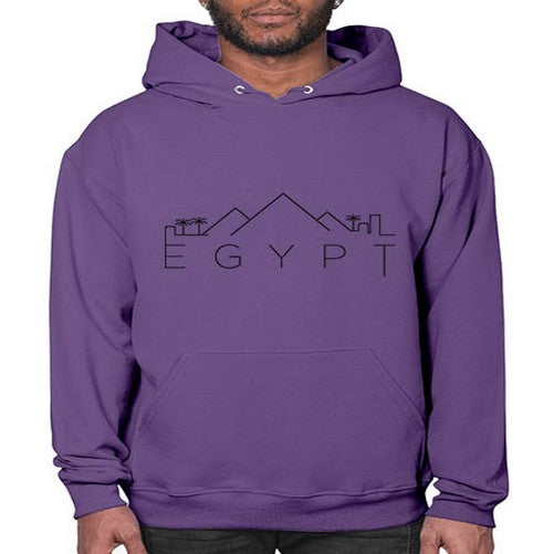 Egypt Minimal Skyline 705# - cities- Hoodie