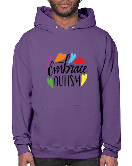 Embrace autism 485# - autism- Hoodie