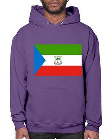 Equatorial Guinea 711# - world flags- Hoodie