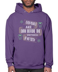 Even pearls are dark before Style 150# - dentist- Hoodie