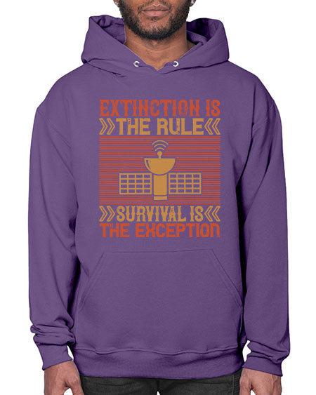 Extinction is the rule Survival is the exception 294# - general science- Hoodie